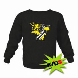 Детский свитшот Сноубординг - PrintSalon