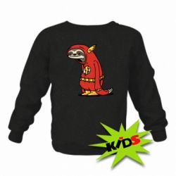 Дитячий світшот Super lazy flash - PrintSalon