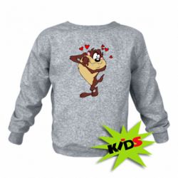 Дитячий світшот Taz in love - PrintSalon