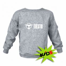 Детский свитшот Tiesto Logo 2 - PrintSalon