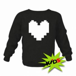 Дитячий світшот Undertale heart - PrintSalon
