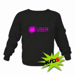 Детский свитшот User Habrahabr - PrintSalon