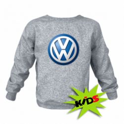 Детский свитшот Volkswagen Small Logo - PrintSalon