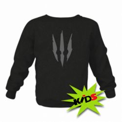 Детский свитшот Wiedzmin logo - PrintSalon