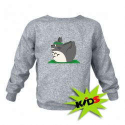 Детский свитшот Yoga totoro - PrintSalon