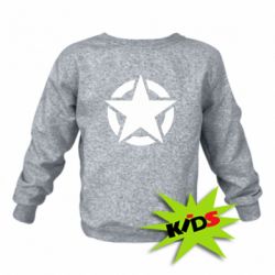 Дитячий світшот Зірка Капітана Америки - PrintSalon