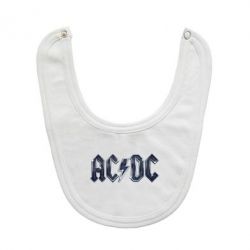 Слюнявчик  AC/DC Logo - PrintSalon