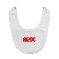 Слюнявчик  AC/DC Red Logo - PrintSalon
