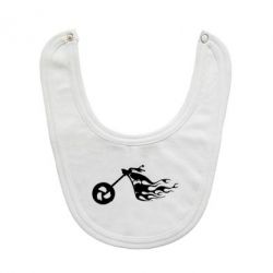 Слюнявчик  Аццкий байк - PrintSalon