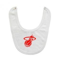 Слюнявчик  Баскетбольный мяч в кольце - PrintSalon