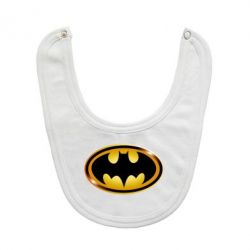 Слинявчик Batman logo Gold - PrintSalon