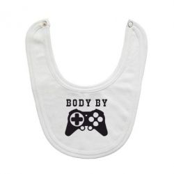 Слюнявчик  BODY BY - PrintSalon