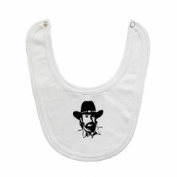 Слюнявчик Чак Норис-PrintSalon Слюнявчик Чак Норис