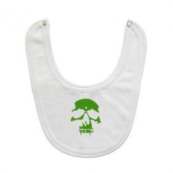 Слюнявчик  Череп - PrintSalon