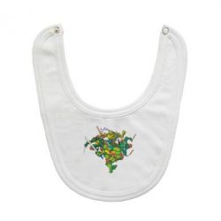 Слюнявчик  Черепашки-ниндзя