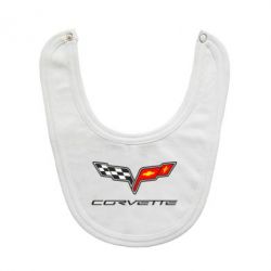 Слюнявчик  Chevrolet Corvette - PrintSalon