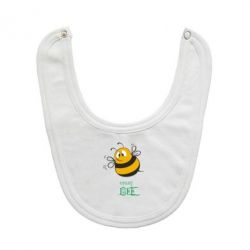 Слюнявчик  Crazy Bee - PrintSalon