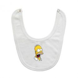 Слюнявчик  Crazy Homer! - PrintSalon