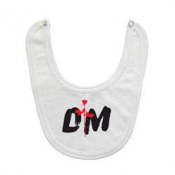 Слюнявчик  depeche mode logo - PrintSalon