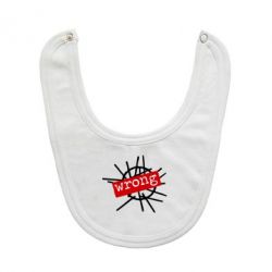 Слинявчик Depeche Mode Wrong-PrintSalon Слинявчик Depeche Mode Wrong