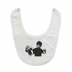 Слюнявчик Джеки Чан-PrintSalon Слюнявчик Джеки Чан