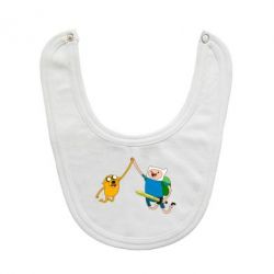 Слюнявчик  Джейк и Фин