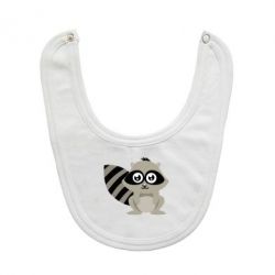 Слюнявчик  Енот - PrintSalon