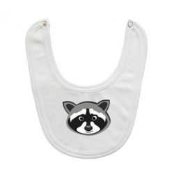 Слюнявчик  Енотик - PrintSalon