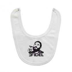 Слюнявчик Fidel Castro-PrintSalon Слюнявчик Fidel Castro