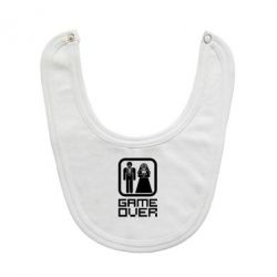 Слюнявчик  Game Over - PrintSalon