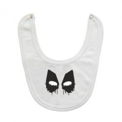 Слюнявчик  Глаза Deadpool - PrintSalon