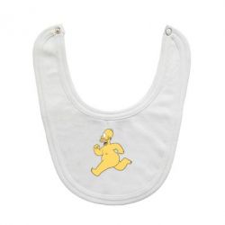 Слюнявчик  Голый Гомер Симпсон - PrintSalon