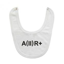 Слюнявчик Группа крови (2)А+-PrintSalon Слюнявчик Группа крови (2)А+