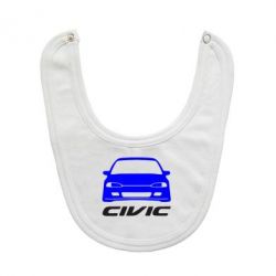 Слюнявчик  Honda Civic - PrintSalon