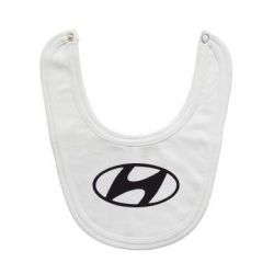 Слюнявчик  Hyundai logo - PrintSalon