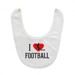 Слинявчик I love football - PrintSalon