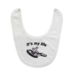 Слюнявчик  It's my moto life - PrintSalon