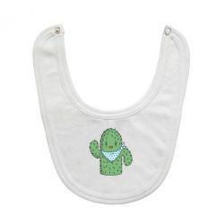 Слюнявчик  Кактус - PrintSalon