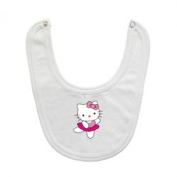 Слюнявчик  Kitty балярина - PrintSalon