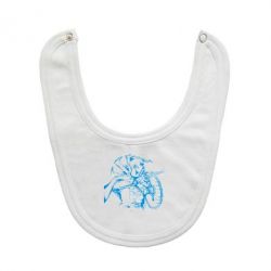 Слюнявчик  Козак з щитом - PrintSalon