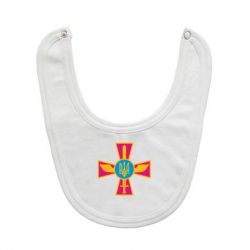 Слинявчик Хрест з мечем та гербом - PrintSalon