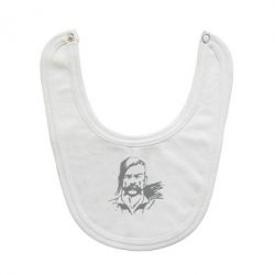 Слюнявчик  Лице українського козака - PrintSalon