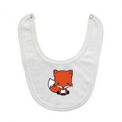 Слюнявчик  Лиса - PrintSalon