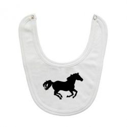 Слюнявчик  Лошадка - PrintSalon