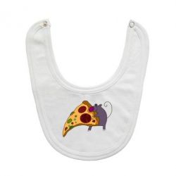 Слюнявчик  Love Pizza 2 - PrintSalon