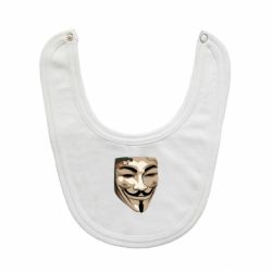 Слюнявчик  Маска Вендетта - PrintSalon