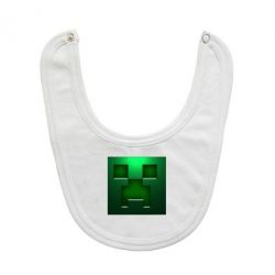 Слюнявчик  Minecraft Face - PrintSalon