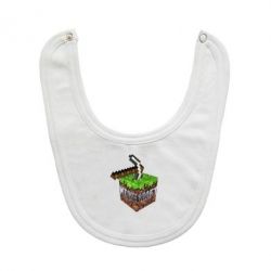 Слинявчик Minecraft Logo Сube - PrintSalon