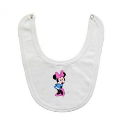 Слюнявчик  Минни стесняется