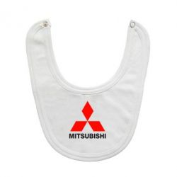 Слюнявчик  Mitsubishi small - PrintSalon